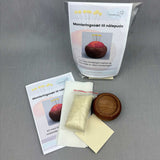 kit til montering af nålepude i fod af træ