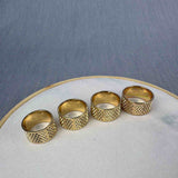 fire størrelser af Tulip fingerbøl